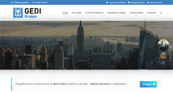 Desktop Screenshot of gruppogedi.it