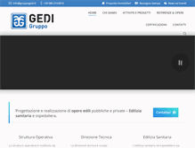 Tablet Screenshot of gruppogedi.it